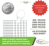 Dot stickers 3/4 inch classic colors 19mm