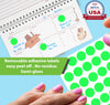 Dot stickers ~ 5/8 inch Neon colors 15mm