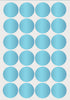 Dot stickers 1 inch Metallic colors 25mm