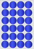 Dot stickers 1 inch Metallic colors 25mm