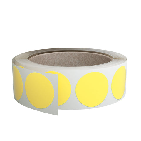 Round stickers 1 inch Rolls 25mm Color Coding labels