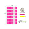 Small rectangular stickers 1 x 3/8 inch Color coding labels 25mm x 10mm