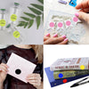 Dot stickers 1 inch Neon colors 25mm