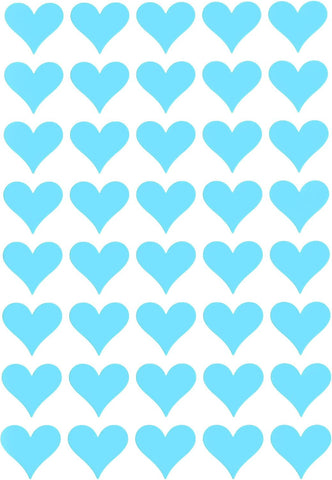 Royal Green Heart Shaped Stickers 3/4 inch Valentine's Stickers for Party Favors, Goodie Bags and Gift Boxes 19mm (Copy)