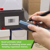 Rectangular Printing Sticker 0.75 x 0.50 Inch Red Label Sheets