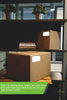 White Labels Printable Stickers for Injket/Laser Printers 3 inch x 2 Inch