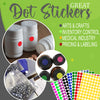 Round Dot Stickers in color combinations