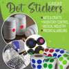 Dot stickers ½ inch Rolls 13mm Color coding labels
