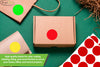 Dot stickers 1.5 inch colors 38mm