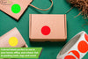 Round Circle Stickers 1.5 inch Label Rolls 38mm
