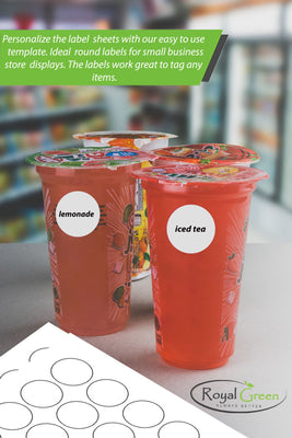 Printable Sticker Paper Sheets for Inkjet/Laser Printers 1