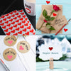 Heart Stickers Labels 3/4 inch 19mm Combo