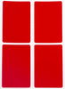 Rectangular stickers 3 x 2 inch Classic colors 7.5 cm x 5 cm
