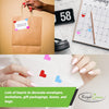 Valentines Day 1/2 Inch Heart Stickers 13mm