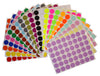 Colored Dot Stickers for Children's Crafts, Games, and Arts.