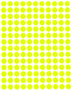 Dot stickers 3/8 inch Neon colors 10mm