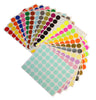Colored Dot Stickers for Children's Crafts, Games, and Arts.