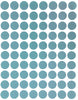 Dot stickers ½ inch classic colors 13mm