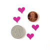 Valentines Day 1/2 Inch Heart Stickers 13mm