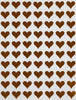 Color Heart Stickers 1/2" inch 13mm