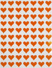 Color Heart Stickers 1/2" inch 13mm