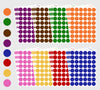 Colored Dot Stickers for Children's Crafts, Games, and Arts.