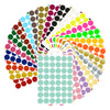 Colored Dot Stickers for Children's Crafts, Games, and Arts.