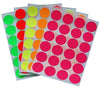 Dot stickers 1 inch Combo colors 25mm