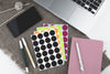 Dot stickers 1 inch Combo colors 25mm