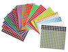 Dot stickers (Approximately 1/4 inch) 5/16" Combo colors 8mm