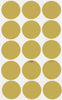 Dot stickers 1.25 inch Metallic Colors 30mm