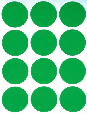 Dot stickers 1.5 inch  colors 38mm