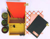 Rectangular stickers 3 x 1 inch Metallic colors 76mm x 25mm