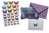 Metallic Butterfly Stickers In 3 Sizes