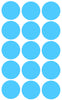 Dot stickers 1.25 inch classic colors 30mm