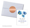 Metallic dot stickers 3 inch labels ( 75mm)