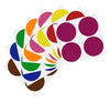 Dot Stickers 3 inch Multicolor Packs 75mm