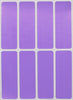 Rectangular Stickers 3 x 1 inch Pastel Colors 76mm x 25mm