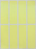 Rectangular Stickers 3 x 1 inch Pastel Colors 76mm x 25mm