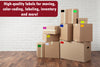 Rectangular stickers 3 x 2 inch Combo colors 7.5 cm x 5 cm