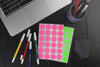 Dot stickers 1 inch Combo colors 25mm