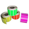 Rectangular stickers rolls 1.57 x 0.75 inch Color coding labels 40mm x 19mm