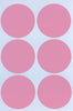 Dot stickers 2 inch Pastel colors 50mm