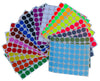 Colored Dot Stickers for Children's Crafts, Games, and Arts.