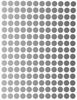Dots Stickers ~ 8mm ¼ Inch