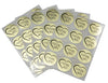 Thank You Heart Stickers 1.5 inch Round Labels 38mm