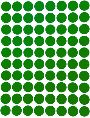 Dot stickers ½ inch classic colors 13mm