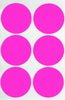 Dot stickers 2 inch Neon colors 50mm
