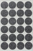 Glitter Sticker 1 inch Dot Labels 25mm
