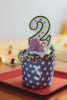 Mermaid Glitter Stickers 2 Inch For Party Supplies, Envelopes and Invitation Seals